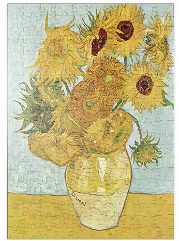 MyPuzzle Vincent Van Gogh's Vase with Twelve Sunflowers (1888-1889) - Premium 200 Teile Puzzle - MyPuzzle Sonderkollektion von Æpyornis