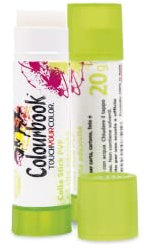 Colourbook - Colla Stick PVP Ad Alta Adesività, Ideale per Scuola e Ufficio, Atossica e Senza Solventi, Lavabile con Acqua Calda, Per Carta, Cartone, Foto e Tessuto, 20 g