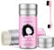 Hair Wax Stick, Hair Pomade Tamer for Smoothing Flyaways Taming Frizz Hair, Lasting Styling Cream Gel, Women Slick Back Hair Glue, Wig Bed Head Waxes Stick, 5 In 1 Edge Control Brush