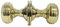 Haven Heritage Door Handle for Internal Doors, Bathroom Door Handles, Brass Door Knobs for Interior Doors - Brass Door Handles Internal, Round Door Handles - Mortice Reeded Door Knob - Brass