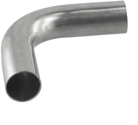 Gomito di scarico in acciaio inossidabile Curva a 90 gradi per applicazioni automobilistiche (25mm)