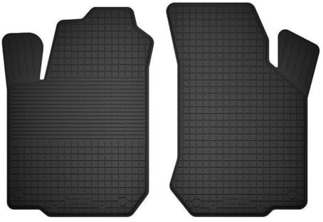 Wielganizator Gummimatten vorne passend für Audi TT I 8N (1998-2006) Cabrio, Roadster, Coupé | 2-teiliges Set, nur vorn | bessere Passform als universelle Matten | Schwarz
