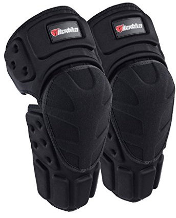 1 Paar Knieschützer Motorrad Motocross Knieschützer für Motorräder, Reiten, Skifahren, Skaten