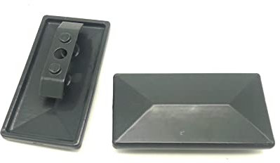 1 x Pfostenkappe Abdeckkappe Alu anthrazit Doppelstabmattenzaun 40x60mm m.Überstand Zaunzubehör Zaunpfosten Zubehör Zaun Pfostenzubehör