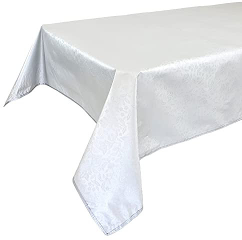 FALA BRAND Tovaglia Plastificata Rettangolare 140x180 Cerata In Pvc Con Bordino Impermeabile Copritavolo 6 Posti Per Soggiorno E Cucina Moderno Antimacchia Facile Da Pulire