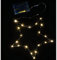 Annastore LED Weihnachtsstern Beleuchtung - warmweiß mit Timer - batteriebetrieben in verschiedene Größen LED Stern zum Hängen Größe 20 cm / 20 LED