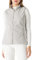 Outdoor Ventures Fleece Weste für Damen,Weich Ärmellos Jacke mit Reißverschlusstaschen, Sport Laufweste Frühling Herbst Fleeceweste Frauen Grau S/36