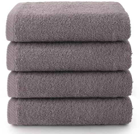 Top Towel - Juego de Toallas - Pack 4 Toallas Manos Grandes - Toallas de Baño - 50x100 cms