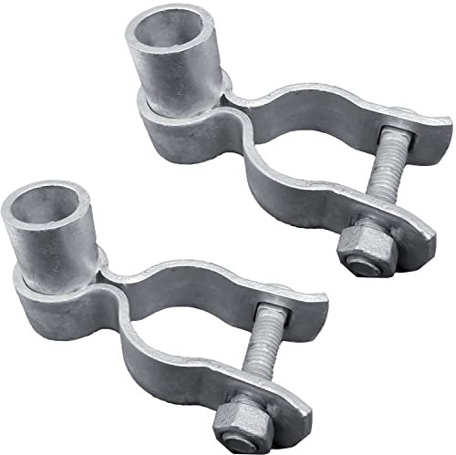 Jake Sales 1-3/8 Chain Kennel Hinge - 2 Pack: Galvanized Steel, Powder Coated, Frame Mount