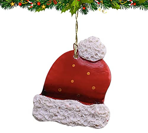 TianWlio Dekorative Ornamente Anhänger Tasche Cane Weihnachten Mini Strümpfe Harz Schaukel Innen