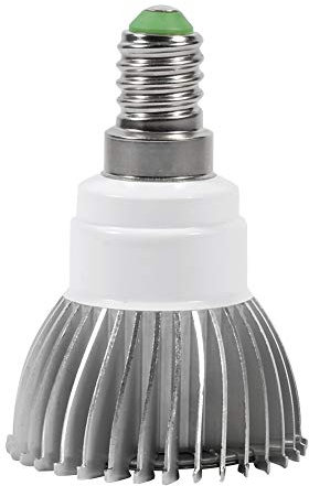 Hidyliu Pflanzenlichter, 28 W, Vollspektrum, E14/GU10, LED-Pflanzenlicht, Pflanzenlampe, Glühbirne für Blumenpflanzen, 85 V-265 V (E14)