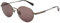 Police Unisex SPLB27C Sunglasses, Shiny Gunmetal, 53