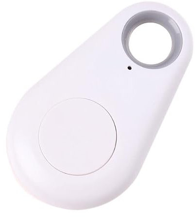 Wireless Bluetooth 4.0 Key Finder, Smart Wireless GPS Tracker, Anti Lost Key Alarm Sensor Item Locator for Lost Keys, Kids Phone Car Wallet Luggage Pet (White)