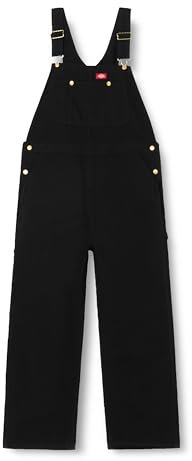 Dickies, Herren, Klassischer Latzhosen-Overall, RINSED BLACK, 36W / 30L