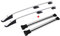 Dachreling + Dachträger Set für VW Amarok 2010-2025 Aluminium Silber 4tlg