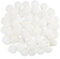 TaoQ C 60 Pièces Coquillages de pétoncles Coquillages naturels, 3cm - 5cm Blanc Coquille de mer Petit Coquillage pour Mariage décoration Plage thème fête, réservoir de Poissons et Vase Remplissage