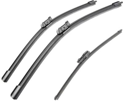 Scheibenwischerblätter Für SKODA Für Karoq 2017 2018 2019 2020 26 + 18 + 13 Vorne Hinten Wischer Windschutzscheibe Windschutz Fenster Zubehör 3PCS Wischerblätter