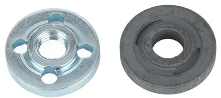 Horoper Angle Grinder Flange Nut 1 Pair Replacement Electrical Angle Grinder Fitting Part Inner Outer Flange for 9523