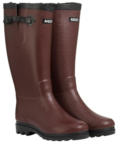 Aigle Aiglentine F2nl, Women's Rain Boots, Elderberry, 35 EU, Elder, 3 UK