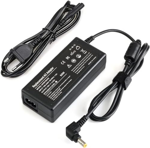 JCEQNVWL 19V 3.42A 65WH Laptop Charger AC Adapter Compatible for Asus AD887320 EXA0703YH PA-1650-66 ADP-65DW ADP-65HB BB ADP-65JH BB SADP-65NB AB X401 X550L X550LA X550LB X550LNV X550ZA