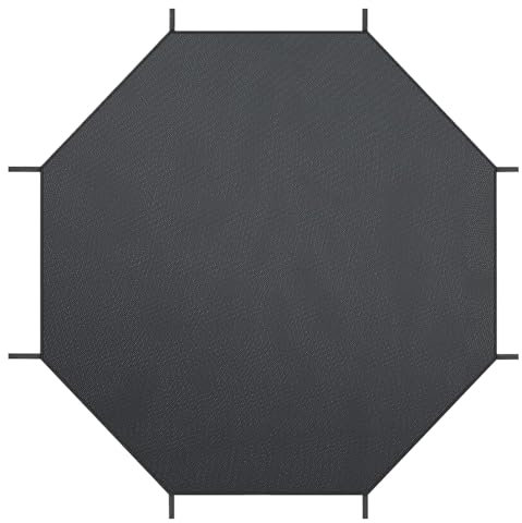 Lnhgh Bâche d'ombrage pour trampoline - Protection UV - Bâche de trampoline imperméable - Accessoire de protection solaire - Pièce de rechange imperméable pour 240 cm, 300 cm, 360 cm, 430 cm