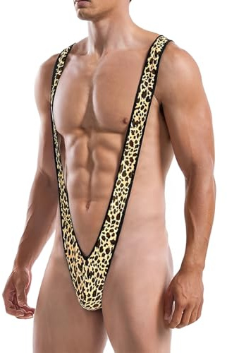 EYVRPAU Maillots de bain Strings Alternative Party Wear Imprimé léopard