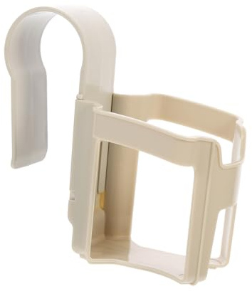 TOBBOMEY Support Porte-gobelet de Piscine Résistant pour Boissons Rack Plastique Gris Installation Facile Bord de Piscine pour Bière et Bouteilles
