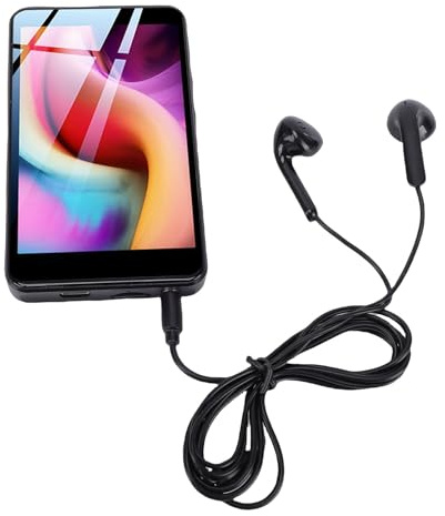 Asixxsix MP3-Player, 2000mAh 80GB Musikspieler mit WLAN, 3,97-Zoll HD Voll-Touchscreen, FM-Radio, App, 64GB Speicherkarte, bis zu 256TB MP4 MP3-Player für Reisen, Training