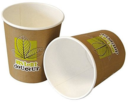 Gobelets carton pour boissons chaudes 25 cl x50