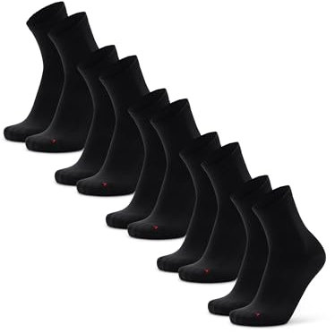 DANISH ENDURANCE Expert Pro Sportsocken, Halbhohe Trainingssocken, Funktionssocken, Schweißableitend & Atmungsaktiv, Unisex, Damen & Herren, 3 oder 5 Paar