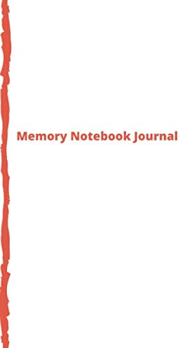 Memory Notebook Journal: Grey lined 120 pages, 6x9 inch composition book