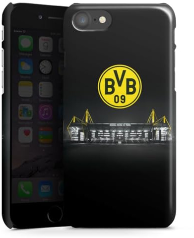 Premium Case kompatibel mit Apple iPhone SE (2020) Smartphone Handyhülle Schutzhülle glänzend BVB Stadion Borussia Dortmund
