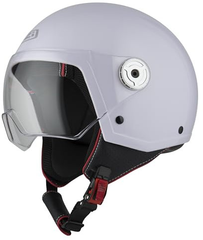 NZI Unisex-Adult Vintage 3 Helmet, Pearl White, XXS