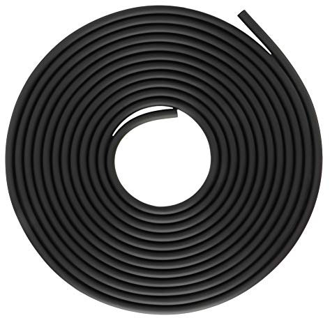 Zerodis 5m Aquarium Air Pump Tube Fish Tank Aquarium Airline Tubing Hose for Fish Tank Accessories(black)