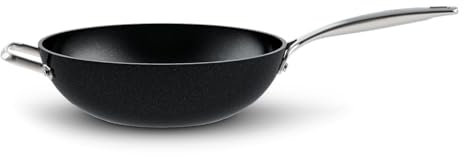 Greenpan - poêle wok en aluminium 30cm noir cc003111-001