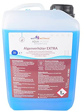 Aqua Munda Wasserpflege Premium Pool Algenverhüter Extra 3l
