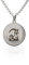 LaraZeidler Berlin Sternzeichen Kette individuelle Namen Datum Gravur auf der Rückseite für Damen und Herren Edelstahl mit Tierkreis Sternbild Zodiac Anhänger Steinbock
