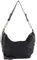 FREDsBRUDER Damen Schultertasche Riffel Flowow schwarz One Size