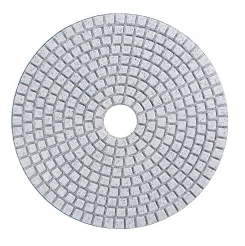 sourcing map Diamond Polishing Pad 5-Inch 30 Grits Wet/Dry Grinding for Stone Concrete Marble Countertop Floor