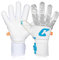 CATCH & KEEP Torwarthandschuhe Herren Fly White Soul Gr. 11 I Professionelle Torwarthandschuhe, Daumenunterstützung & dickerer Handgelenksbandage