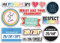 A5 Aufkleberbogen Ze/Zir Pronouns Vinyl Aufkleber – Ze Zir Pride Geschlecht Identifizierung LGBTQ Respect Ask Me Label Friend Scrapbooking #79128