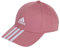 adidas Unisex 3-Stripes Cotton Twill Baseball Cap, Preloved Crimson/White, M