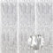 SAHMVER 3 Pcs Foil Fringe Curtain, Sliver Metallic Tinsel Curtains Streamers for Photo Backdrop, Doorways, Party Decorations for Birthdays, Baby Showers, Wedding