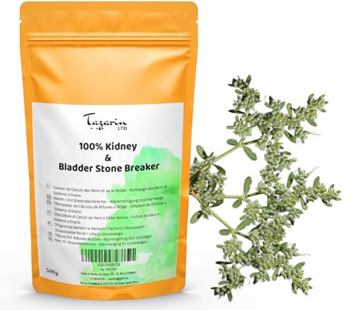 500g Behaartes Bruchkraut - Steinbrecher - Reinigung der Nieren und Blase - Verhindert die Bildung von Nieren- und Blasensteinen und Beseitigt sie – Wildsammlung – Tazarin Ltd