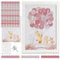 CPROSP Gästebild Babyparty Bilderrahmen aus Holz, Gästebuch Rosa zum Aufhängen oder Aufstellen, Erinnerungsgeschenk für Geburtstag