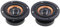 Speaker Woofer Replacement, 1 Pair 2 Inch Audio Woofer, Round Speaker Drivers, Left And Right Channel For Enhanced Sound, Perfect For Entertainment And Music, Black, 2 Piece Set