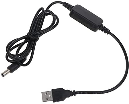 Cable adaptador USB de 5 V a 12 V de 2 A, regulador de potencia, convertidor de línea para enrutador