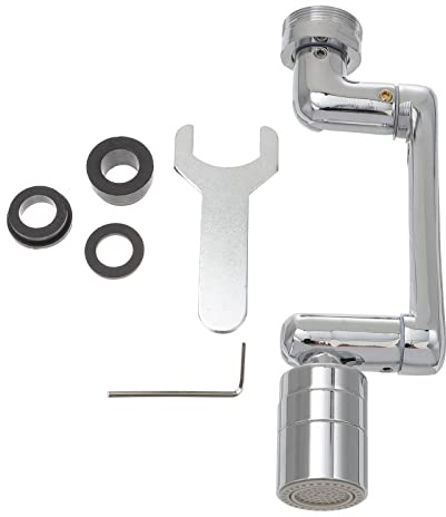 1 Set Adjustable Copper Adjustable Extender Pot Filler Faucet Adapter Rotating Extender(Copper)