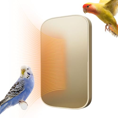 Vogel Sitzstangenheizer | Vogelheizer Für Käfig | Temperaturheizung Für Papageienvögel | Stromversorgung über USB | Surround-Luftauslass & Verbrühungsschutz | Haustierbedarf Für Beutelmarder, Hamster