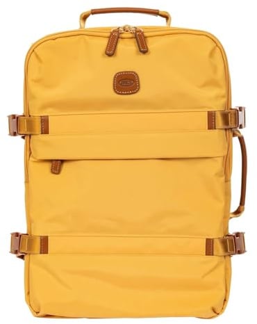 Bric's Rucksack Reisetasche mit Laptopfach X-Collection Backpack Honey senfgelb